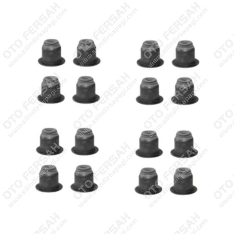 Focus, C-Max, 207, 307, 407, Partner, Berlingo, C4, C5 1.6 HDi / TDCi Subap Lastiği (Keçesi) Takımı (16 Adet) - DV6 - Motor Kodu: 9HX / 9HV / 9HZ / 9HY / 9HU / G8DA / G8DB / G8DD / HHDA / HHDB / HHJA / HHJB / D4164T - OEM: 0956.51, 095651, 1229886, 3M5Q6571AA, 30711502, 9639780080, Y601-10-155, Y60110155 Focus, C-Max, 207, 307, 407, Partner, Berlingo, C4, C5 1.6 HDi / TDCi Subap Lastiği (Keçesi) Takımı (16 Adet) - DV6 - Motor Kodu: 9HX / 9HV / 9HZ / 9HY / 9HU / G8DA / G8DB / G8DD / HHDA / HHDB / HHJA / HHJB / D4164T - OEM: 0956.51, 095651, 1229886, 3M5Q6571AA, 30711502, 9639780080, Y601-10-155, Y60110155